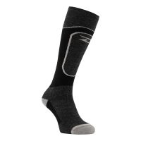 Uniseks nogavice z merino volno | black | 35 - 38 | Diel