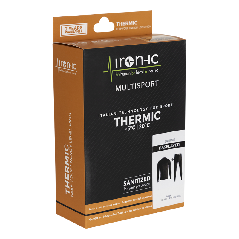 OTROŠKO TERMO PERILO – KOMPLET | BLACK | 164 | Diel