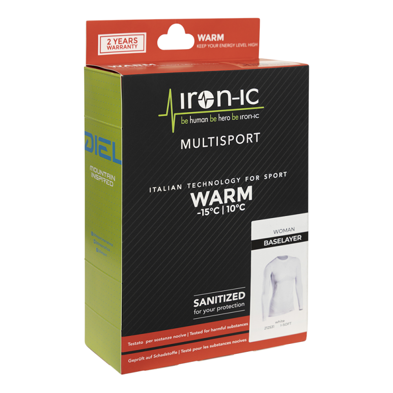 ŽENSKA TERMO MAJICA | WHITE | S-M | Diel